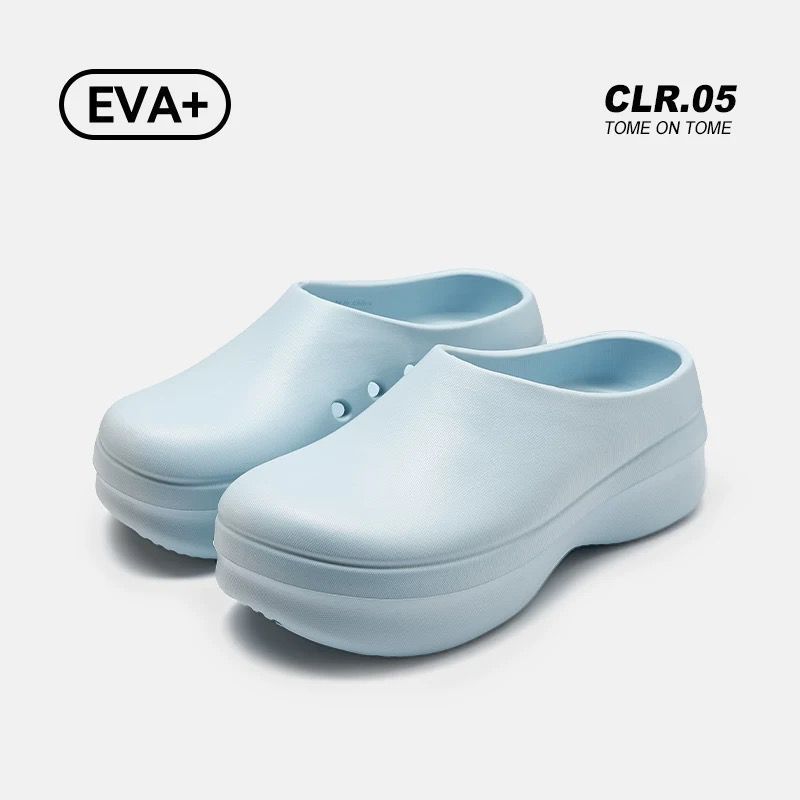 女性用シェフシューズ、防水、耐油、耐摩耗性、つま先が高くなるスリッパ、EVAキッチン滑り止めカップルサンダル|undefined