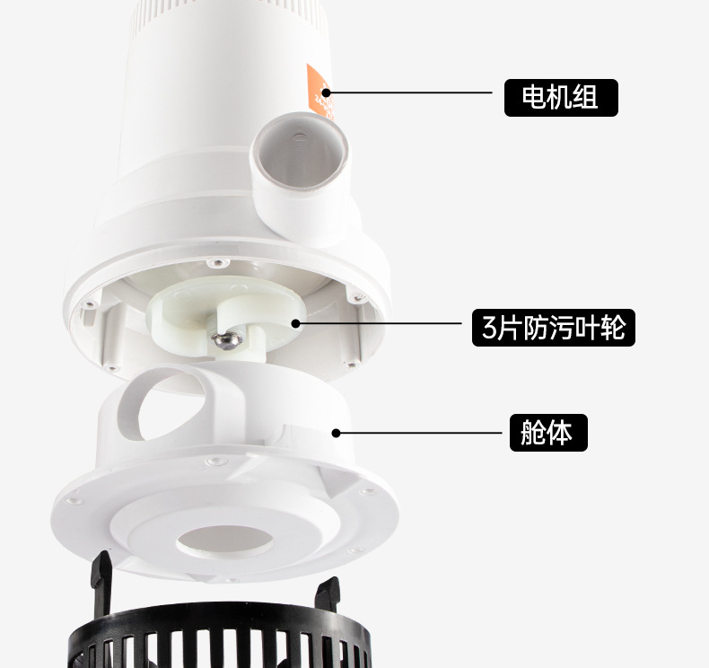 Large flow water bilge pump submersible marine pump electric DC drainage 12V24 volt water pump yacht SEAFLO