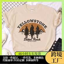 ��ŷ����T��Yellowstone t shirt women summer top T-shirt