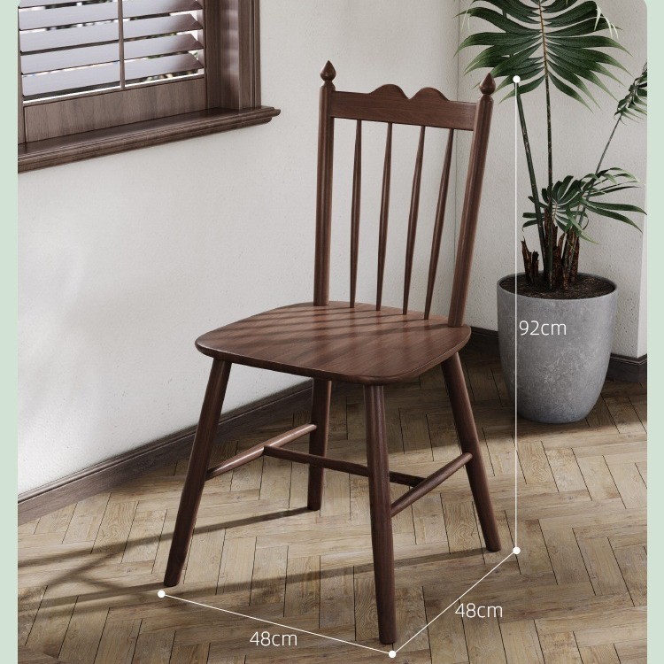 Mesa y silla de cafetería americana retro francesa panadería de comida ligera dulces tienda de azúcar y agua bistrona mesa de madera maciza image 19