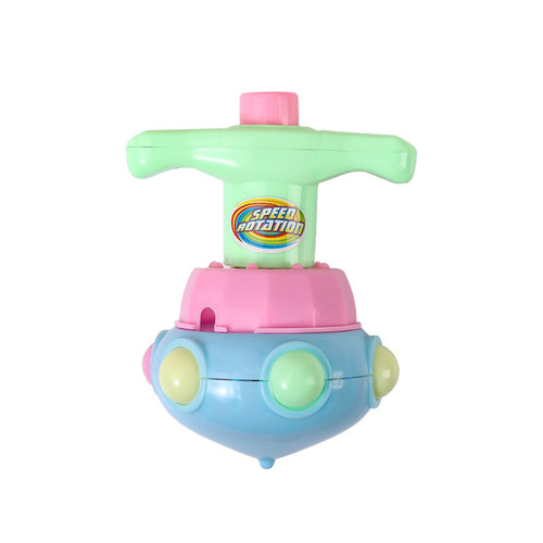 Lotus Gyro Children's Glowing Lotus Gyro Toy Night Market Stall Best Selling Puzzle Glowing Gyro Toy Wholesale