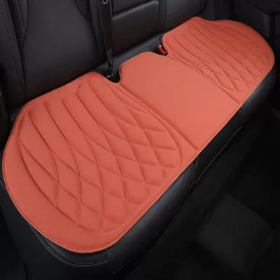 seaweed fiber, suitable for all seasons, Seat cushion, seat cover - ideal-orange-rear-row
