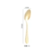 Golden meal spoon