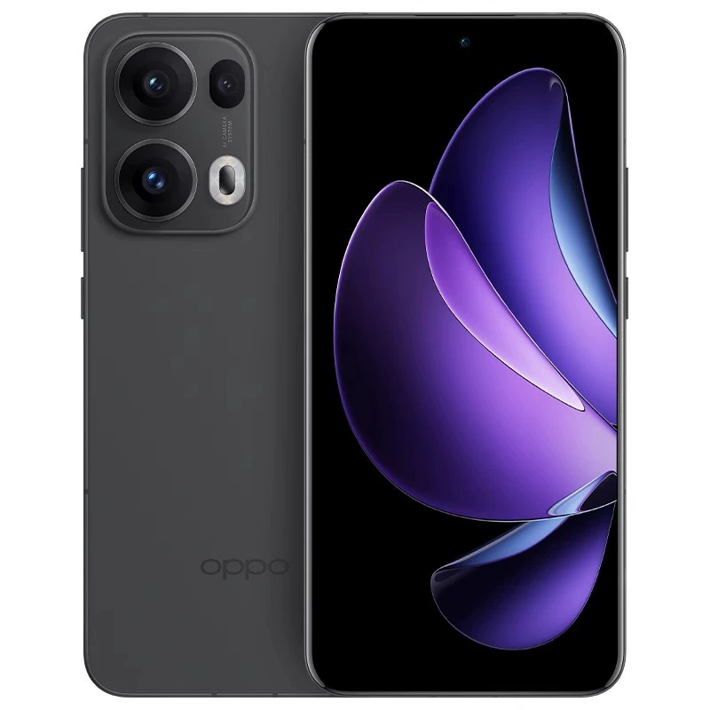 Телефон OPPO Reno13 Pro, 16 ГБ ОЗУ + 512 ГБ/1 ТБ, глубокий черный / бабочек фиолетовый / звездная пыль