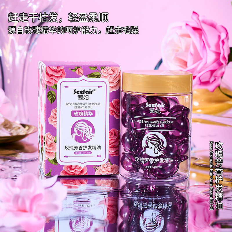 Seefair Perfumed hair oil contains rose