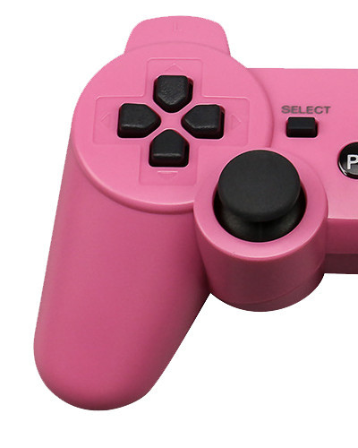 Mando de juego PS3 multicolor con botón universal de copo de nieve de doble vibración Bluetooth inalámbrico con mango P3 transfronterizo de fábrica