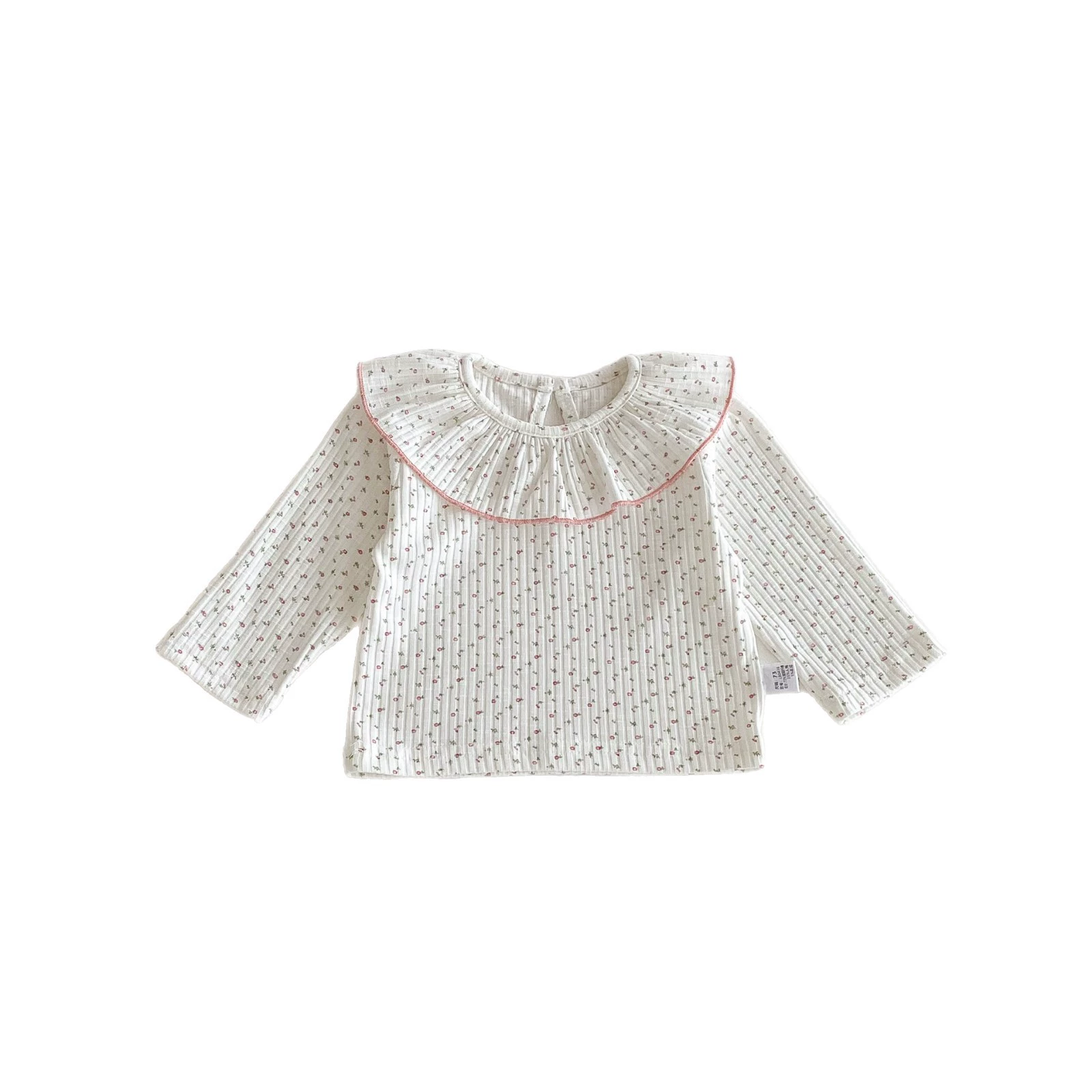 Demi-season long-sleeve girl's, universal base doll, body-friendly cute T-shirt, doll collar, Korean style