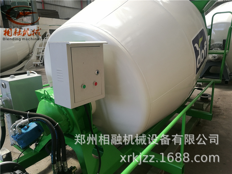 Blending machinery concrete Mixing tank Wet and dry stir Transport tank customized electrical machinery drive Hydraulic pressure mortar