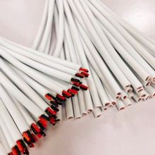 源头工厂产销红黑2芯白色硅胶护套线多芯拖链线量大价优出货快