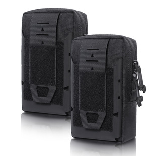 1000D Nylon Men's and Women's Outdoor Sports Molle Mobile Phone Sundries Cosmetics Bag Mountaineering Hiking Sports Waist Bag