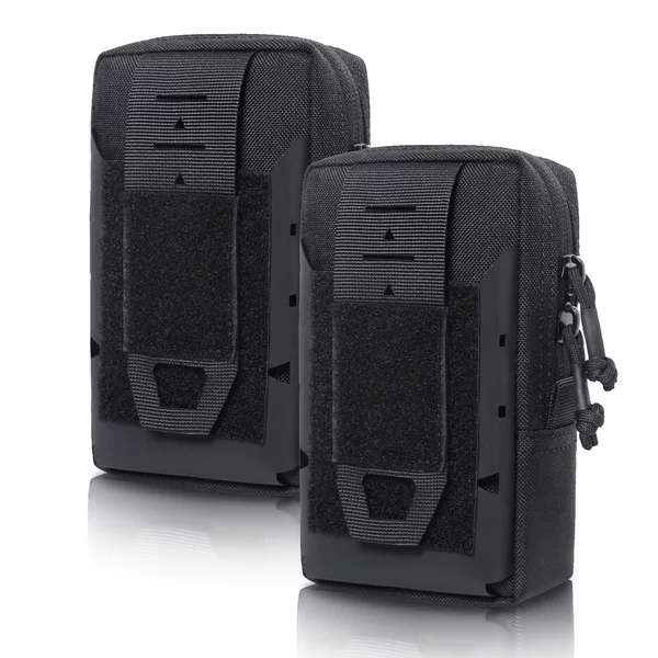 1000D Nylon Men's and Women's Outdoor Sports Molle Mobile Phone Sundries Cosmetics Bag Mountaineering Hiking Sports Waist Bag