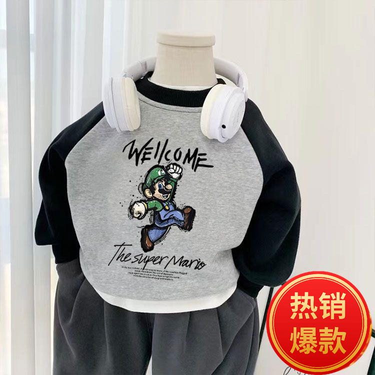 그레이/기모 없음 [606-슈퍼 메리]]