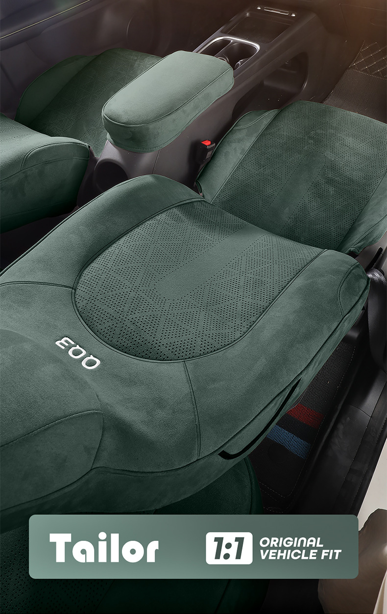26 Models of Chery Qq3Ev Special Car Seat Covers, Universal for All Seasons, Perforated Suede Seat Covers, Qq3 Full Surround Seat Cushions