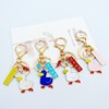 Keychain for elementary school students, transport, backpack accessory, Birthday gift