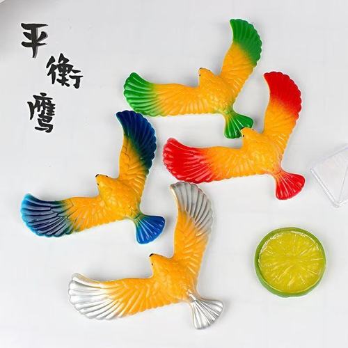 Wobble Bird Gravity Bird 80s Nostalgia Balancing Bird Balancing Eagle Children's Early Education Science and Wisdom Stalls Toys