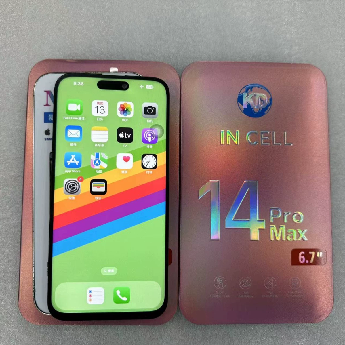 KD Apple, совместимый экран для мобильного, Pro, 11 Pro Max, 14 Pro Max