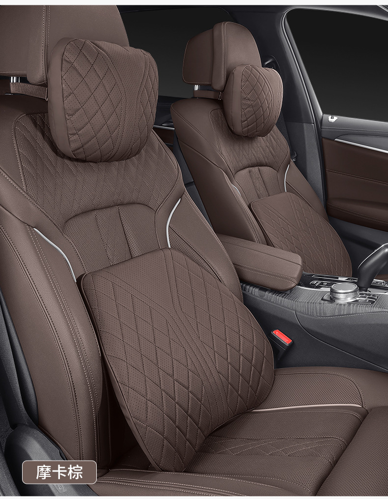 Car Headrest, Lumbar Support, Car Cushion, Driver's Seat, Memory Foam Lumbar Support, Car Pillow, Neck Pillow, Neck Pillow