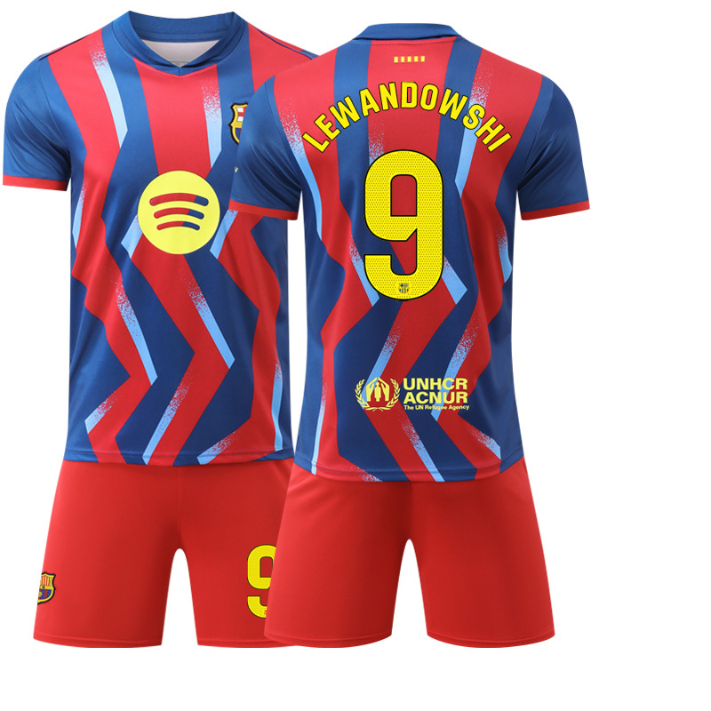 Conjunto de Uniforme de Fútbol N° 10 de Poliéster para Deporte y Fútbol