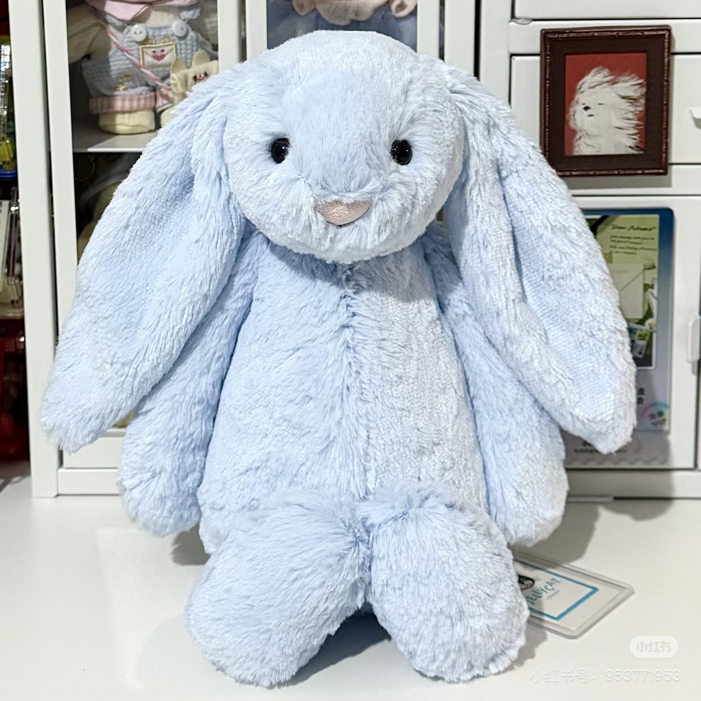 Light blue bunny 40cm
