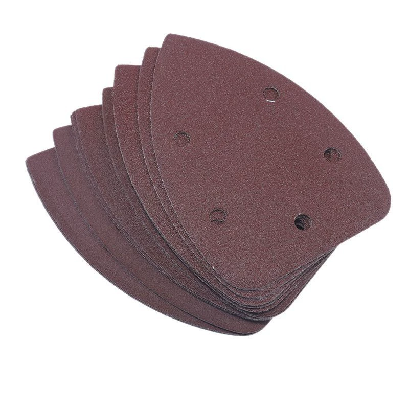 Special-shaped triangular brushed disc polishing brushed disc multi-standard hole type export special customization
