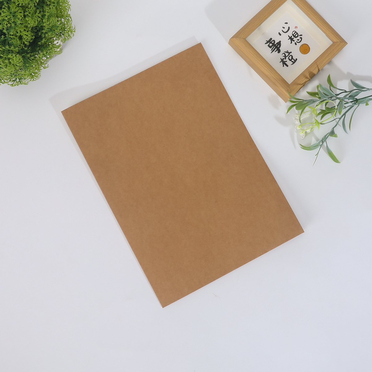 흰색 판지 스타일