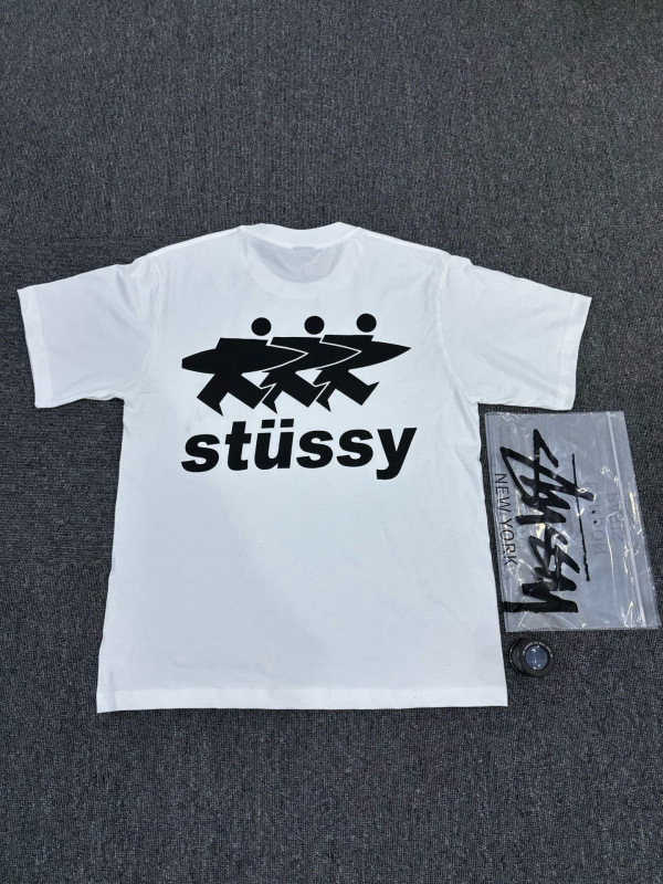 夏スティス スティス 2025 新しいメンズとレディース半袖 Tシャツメンズルーズヘビーウェイト高品質 Tシャツプリント|undefined