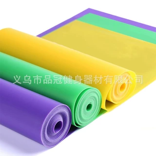 瑜伽拉力带 弹力健身拉力片舞蹈健身弹力带瑜伽带伸展拉力带