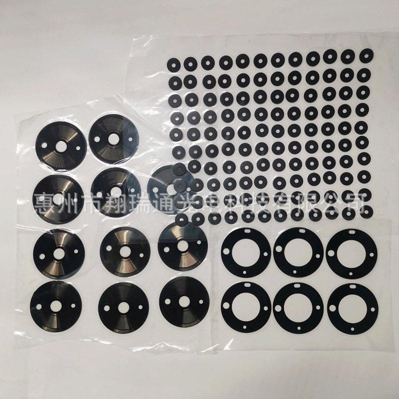 厂家直供亚克力装饰面板智能电子产品PC圆形镜片PVC圆形塑料镜片