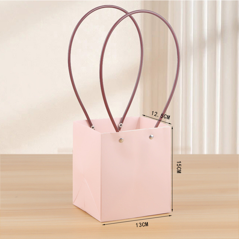 Fábrica al por mayor diosa Festival flor bolso floral material de embalaje película impermeable papel Kraft bolsa de flores portátil