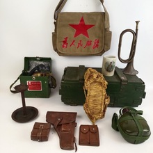 战争时期老物件摆件二战军迷收藏纪念品七八十年代老家具舞台道具