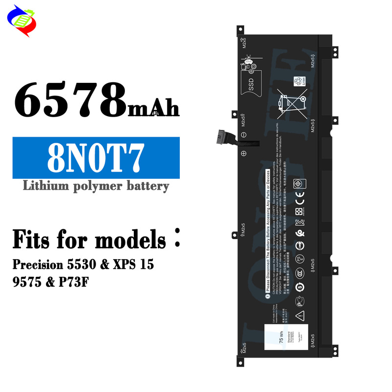 For Dell 8N0T7 Notebook Battery Precision 5530/Xps 15/9575/P73F Wholesale