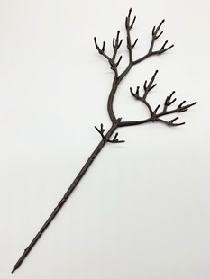 Artificial Flower Branch Rod 45-mesh pine branch artificial green plant pine branch pot Chinese landscape landscaping accessories
