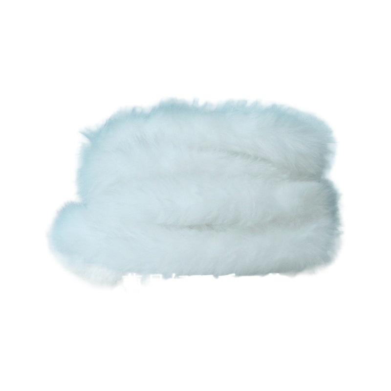 Suministro directo de fábrica 20mm imitación conejo felpa trenzado palo súper grueso súper densa hecha a mano DIY muñeca pequeña leche perro raíz pelo al por mayor