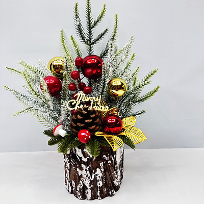クリスマスリース、籐の小物、クリスマスオーナメント、飾り玉、クリスマスデコレーション、手作り|undefined