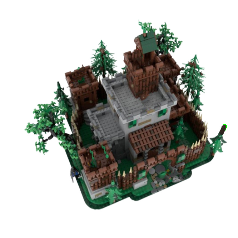 Educational Castle Building Block Model Toy Decoration Set_voghion.com