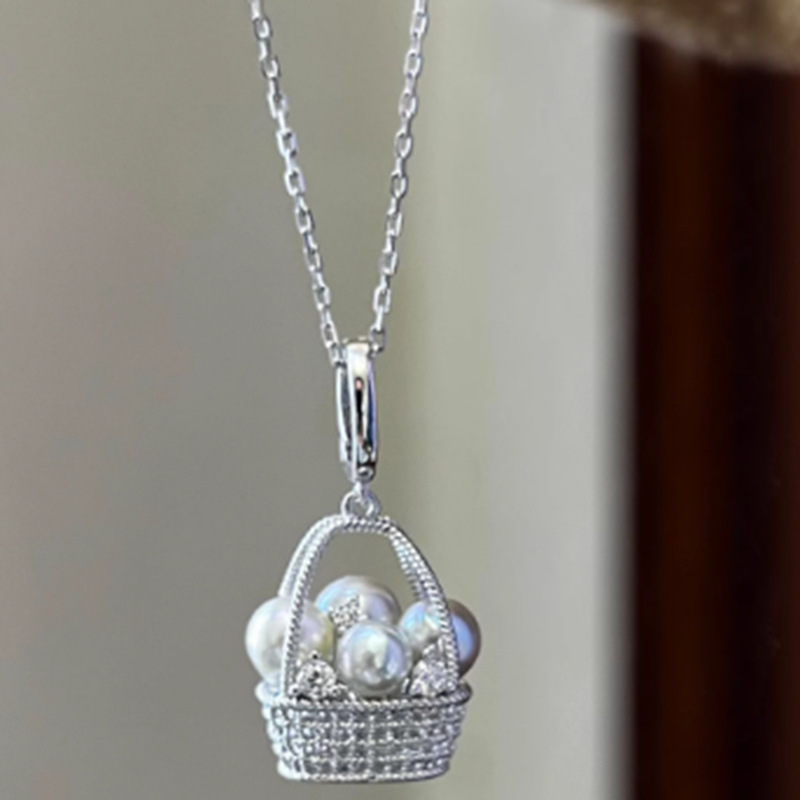 HXL-0329 실버 O자형 체인 목걸이