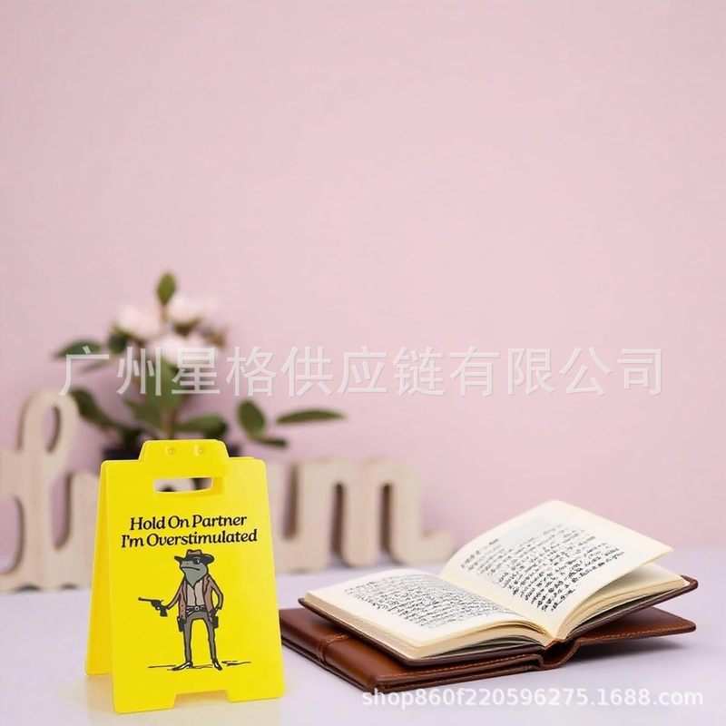 亚马逊热销 Humorous Desk Sign 幽默办公桌标志解压摆件|undefined
