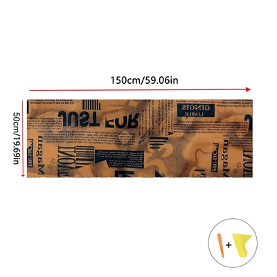 Column Ceiling Retrofit Car Interior Car interior film - yellow-newspaper