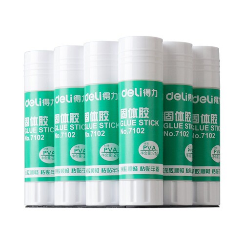 Deli glue stick high viscosity glue financial children kindergarten handmade strong student large capacity solid glue wholesale