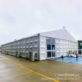 户外商业活动篷房定制话ABS墙面篷房活动展览车展篷房源头厂