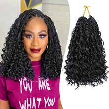 C 75661 Box Braids Bohemian Curly Hair �������Ǿ�������