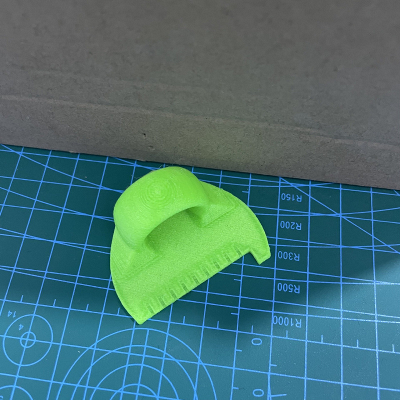 Verde unilateral (intervalo de 4 mm)