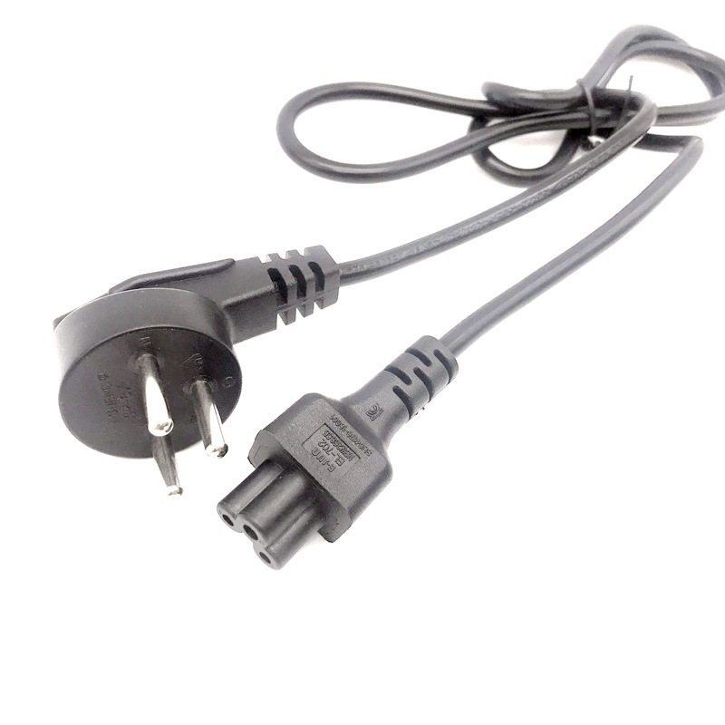 1.5米以色列三插+梅花尾电源线 SII认证以色列插头0.75三芯延长线