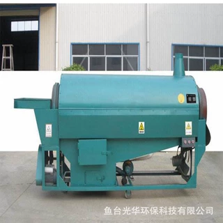 新款多功能茶叶杀青机 小型茶叶烘干机 电磁滚筒茶叶杀青机