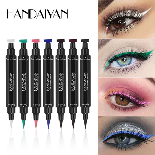 Handaiyan Han Daiyan Double-Ended Black Triangle Seal Eyeliner Amazon Hot Makeup Beauty Wholesale