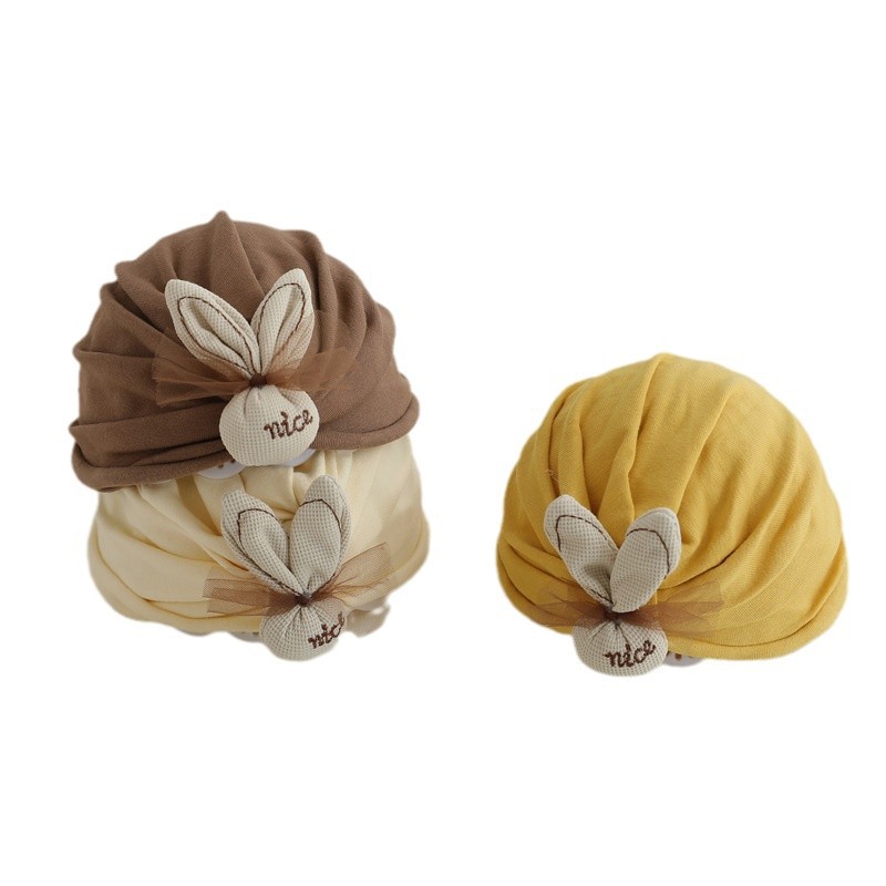 Sombreros para bebés primavera y otoño delgados bebés recién nacidos gorra de bebé gorra india para bebés recién nacidos puerta de protección de salina verano