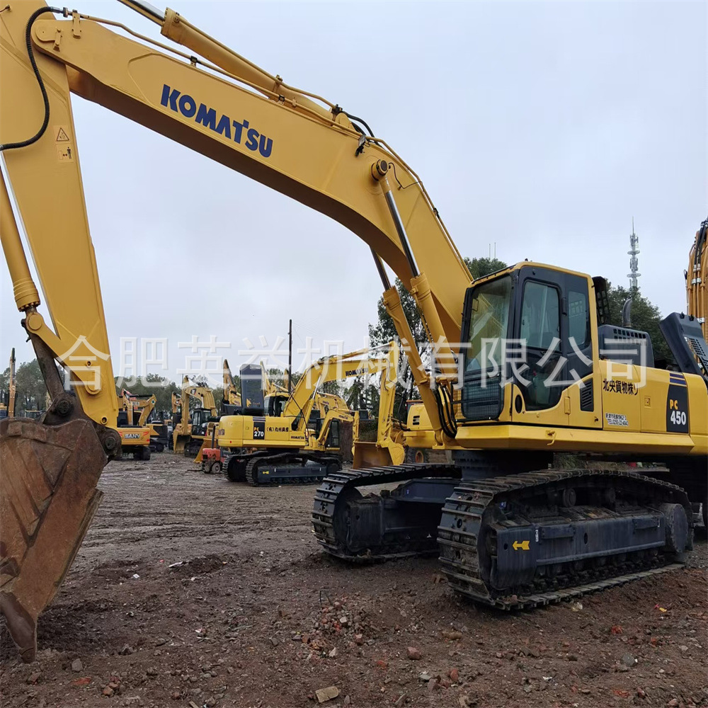 Comercio de exportación venta spot Komatsu PC450 Excavadora de segunda mano exportación servicio único