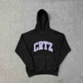 Crtz letter sweatshirt-black