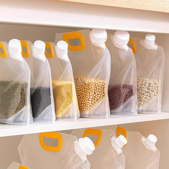 Grain Sealed Storage Bag Food Grade Large Capacity Moisture-proof Insect-proof Sub-packaging Bag Rice Flour Storage Bag