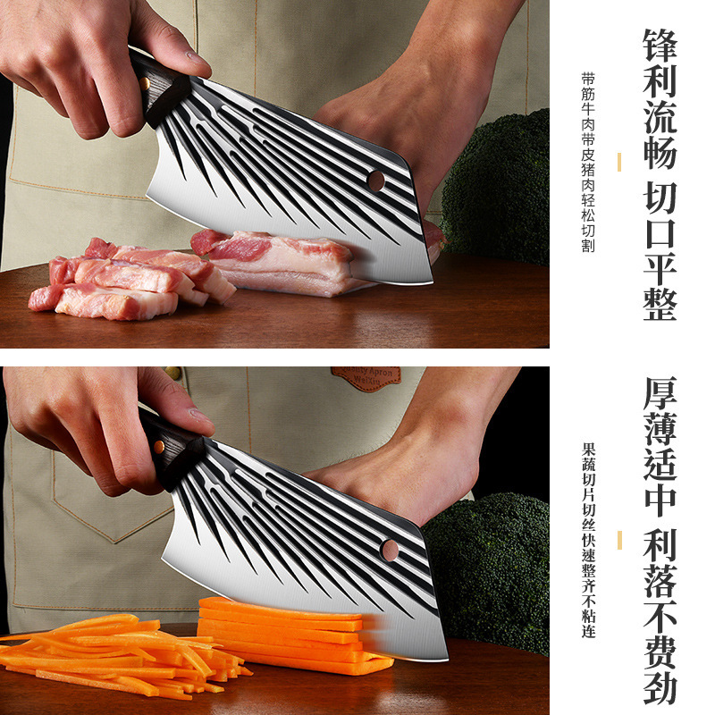 Cuchillo de corte de carne cuchillo de cocina de acero sin molienda cuchillo de cocina cuchillo de ahorro de mano de obra cuchillo de corte de pescado doméstico